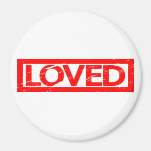 Love Briefmarke Magnet