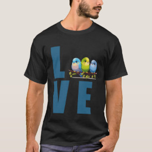 Love Budgie Mom Budgerigar Parakeet Bird Pullover