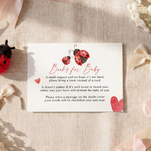 Love Bug Bücher für Baby-Karte Begleitkarte