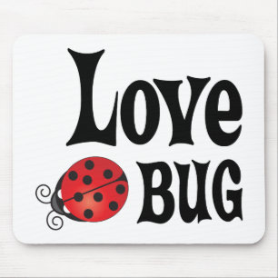 Love Bug - Marienkäfer Mousepad