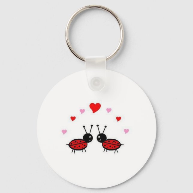 Love Bug Schlüsselanhänger (Vorderseite)
