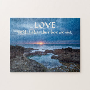 Love Builds Bridges puzzle