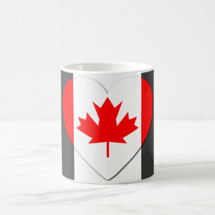 Love Canada - Drapeau - Mugs vintage