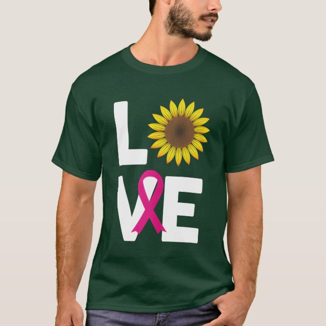Love Cancer Awareness friends T-Shirt (Vorderseite)