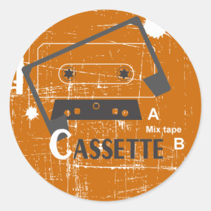 Love Cassette - autocollant
