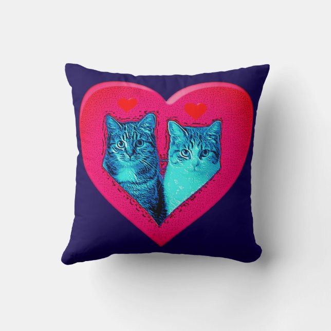 LOVE CATS KISSEN (Rückseite)