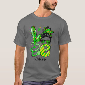 LOVE CNA Laif Nurse Funny St.Patrick's Day T-Shirt