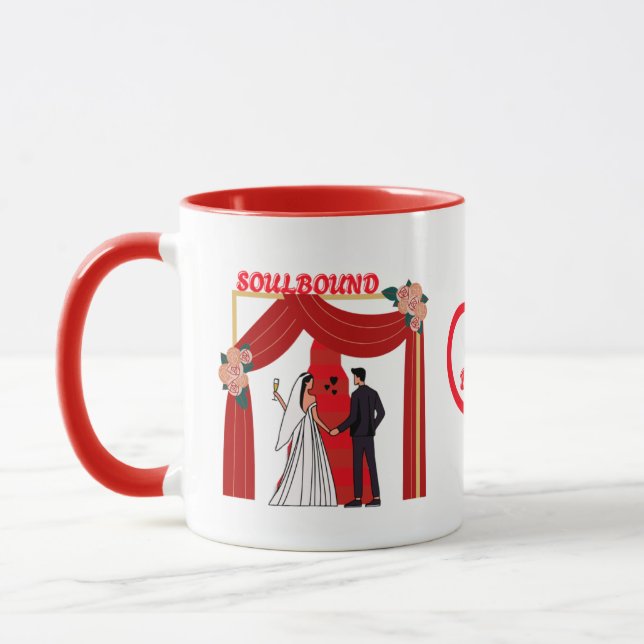 Love & Commitment Mug for Lovers (Gauche)