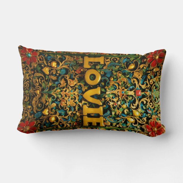 LOVE COUSSINS Accueil & Vivant Jets d'oreillers co (Verso)