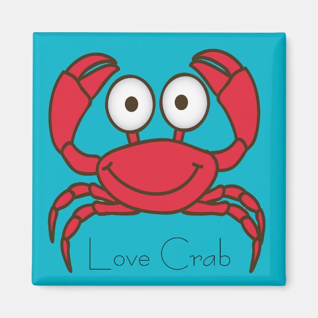 Love Crab Magnet (Devant)