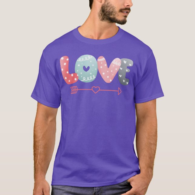 love cute family T-Shirt (Vorderseite)