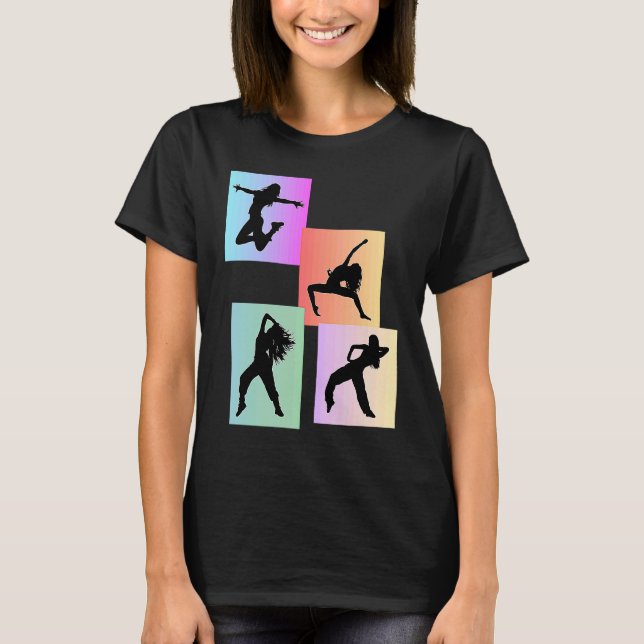 Love Dance Teacher Dancer Instructor T-Shirt (Vorderseite)