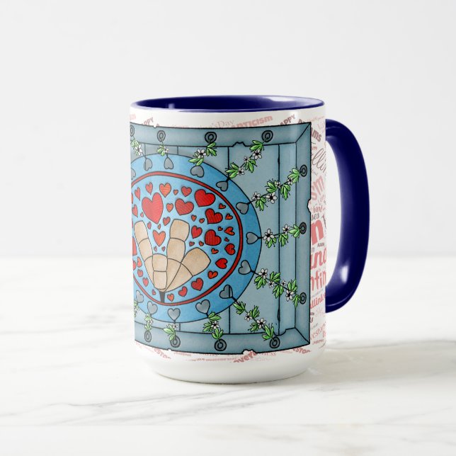 Love - Deaf Tasse (VorderseiteRechts)