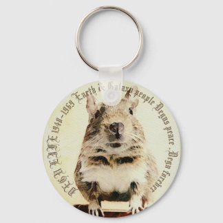 【 LOVE♡DEGU LIFE 】平和のデグー アクセサリー・キーホルダー SCHLÜSSELANHÄNGER