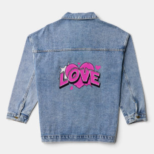LOVE Denim Jacke
