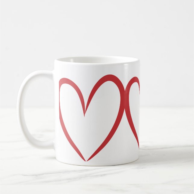 Love design mug  kaffeetasse (Links)