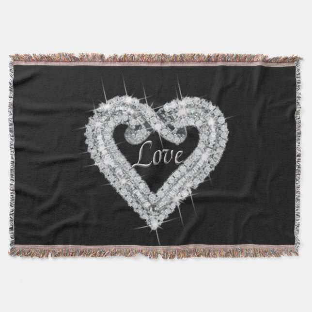 Love Diamond Heart Jetez la couverture (Devant)
