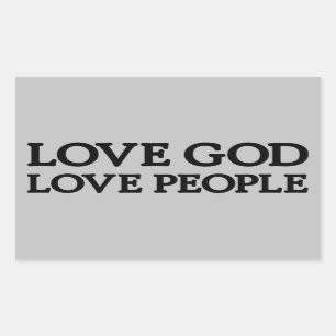 LOVE DIOD - LOVE PEOPLE - Stickers chrétiens