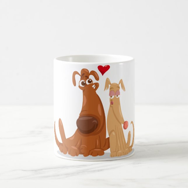 Love Dogs Mug Kaffeetasse (Mittel)