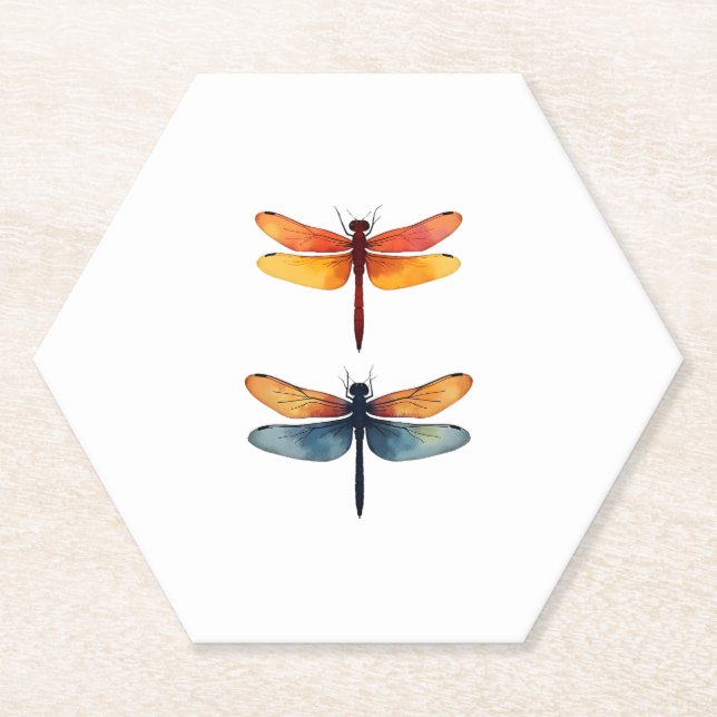 Love Dragonflies child small simple Minimalist Dra Untersetzer (Vorderseite)
