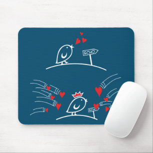 LOVE ECHO - Comic Birds Tweetlercools 2 Mousepad