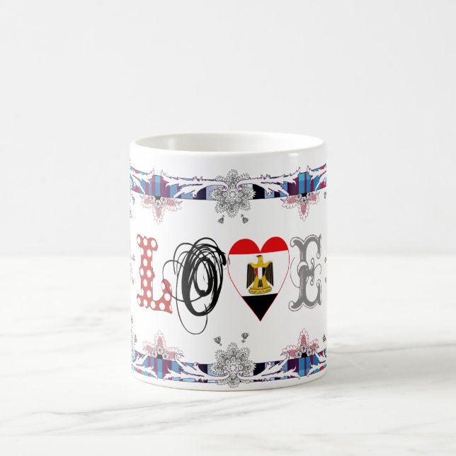 Love Egypt Kaffeetasse (Mittel)
