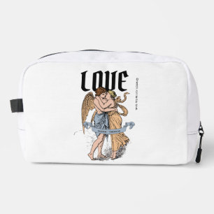 Love Embrace – Romantische Paar-Illustration Waschbeutel