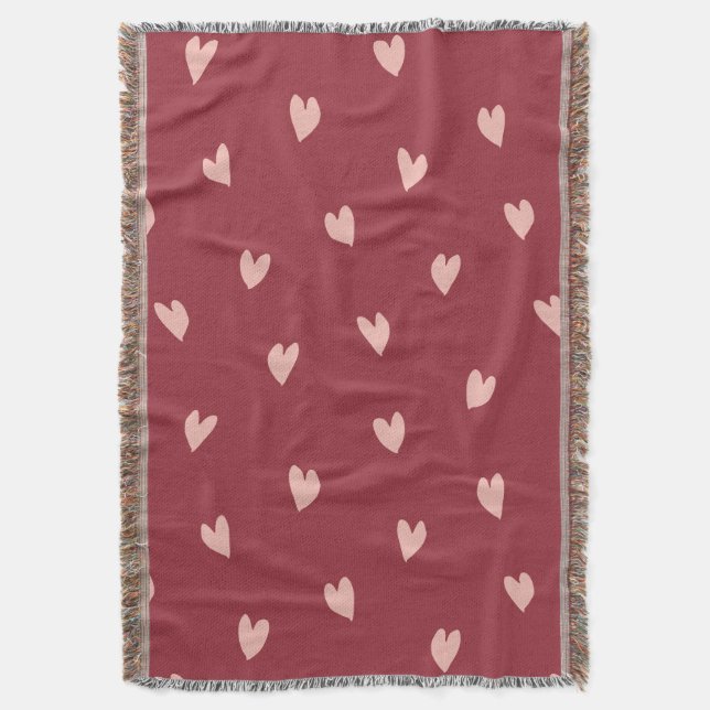 Love Embrace Throw Blanket Decke (Vorderseite Vertikal)