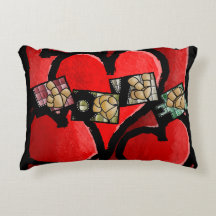 LOVE en langue des signes – Cœur Coussin
