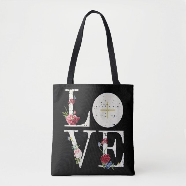 Love Eucharist First Holy Communion Christian Cath Tasche (Vorderseite)