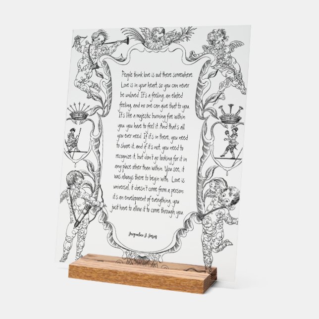 Love Expression Line Art Victorian Simple (Angle)