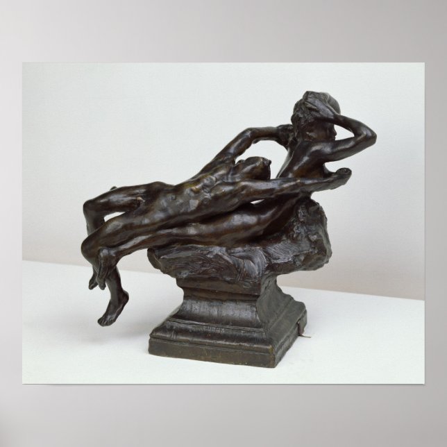 Love Fleeing, 1881 Poster (Vorne)