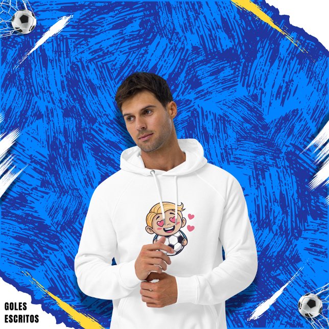 Love for soccer kawaii anime design hoodie (Von Creator hochgeladen)