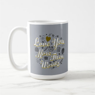 love forever, kaffeetasse