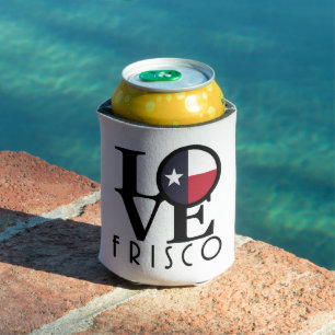 LOVE Frisco, Texas Kühler Dosenkühler