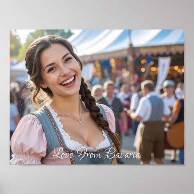 LOVE FROM BAVARIA POSTER (Vorne)