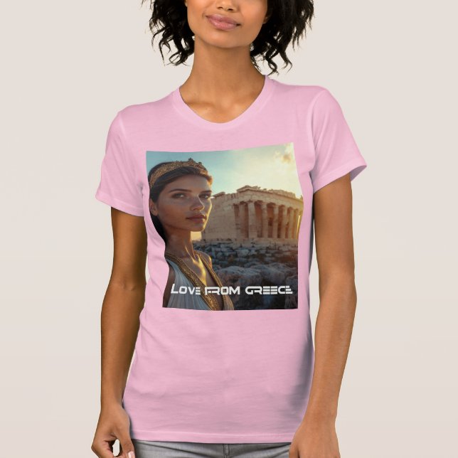 LOVE FROM GREECE T-Shirt (Vorderseite)