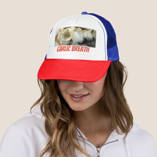 Love Garlic Truckers Casquette (En situation)