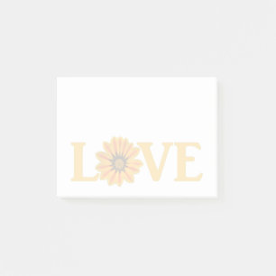 Love Gazania Post-it Notes