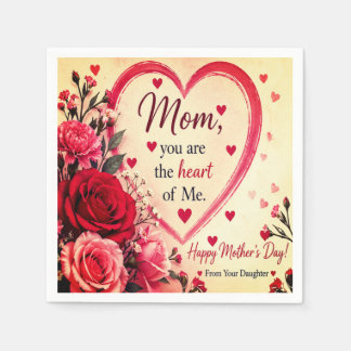 LOVE GIFT FOR MOTHER'S DAY  SERVIETTE