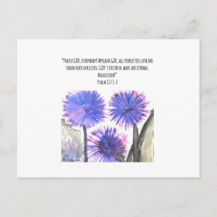Love God Postcard Postkarte