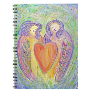 Love Guardian Angel Heart Art Journal Notizblock