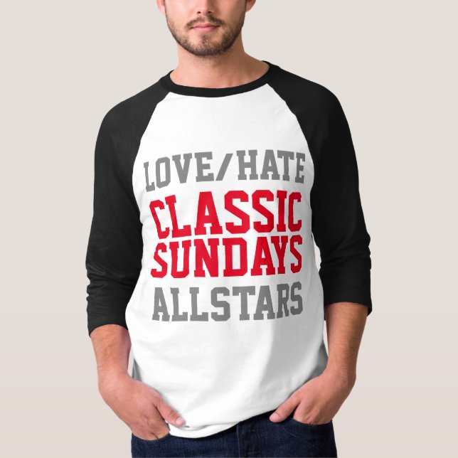 Love/Hate ALLSTARS T-Shirt (Vorderseite)