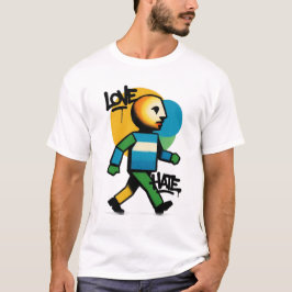 Love Hate Graphic T-Shirt