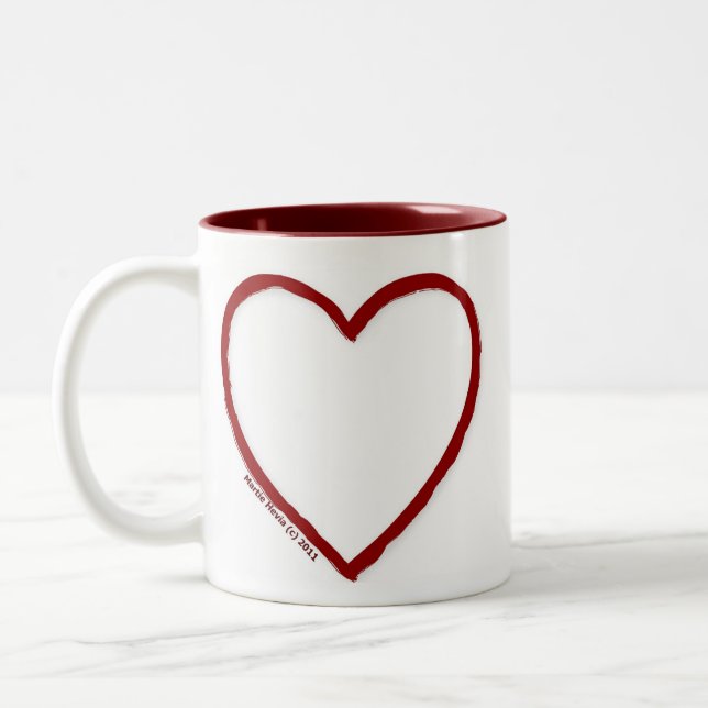 Love & Hate Mug Modèle (Gauche)