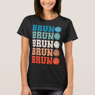 Love Heart Bruno Ft Name d für Männer Frauen Kinde T-Shirt