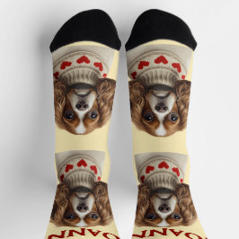 Love Heart cavalier Socken