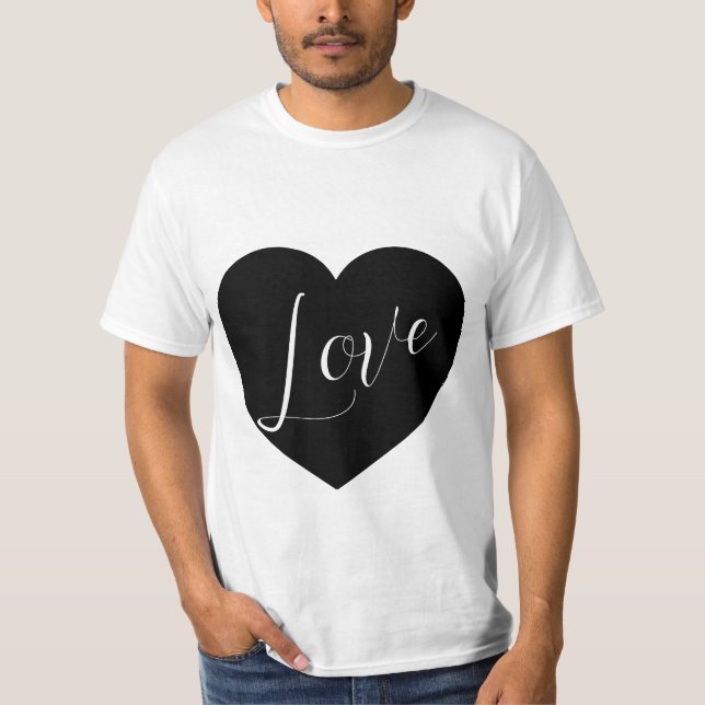 Love Heart T-Shirt (Vorderseite)