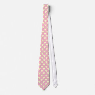 Love & Hearts Cravate Cravate rose Motif Cravate m