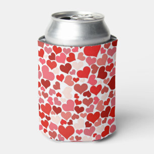 Love Hearts Mosaik Romantisch Dosenkühler